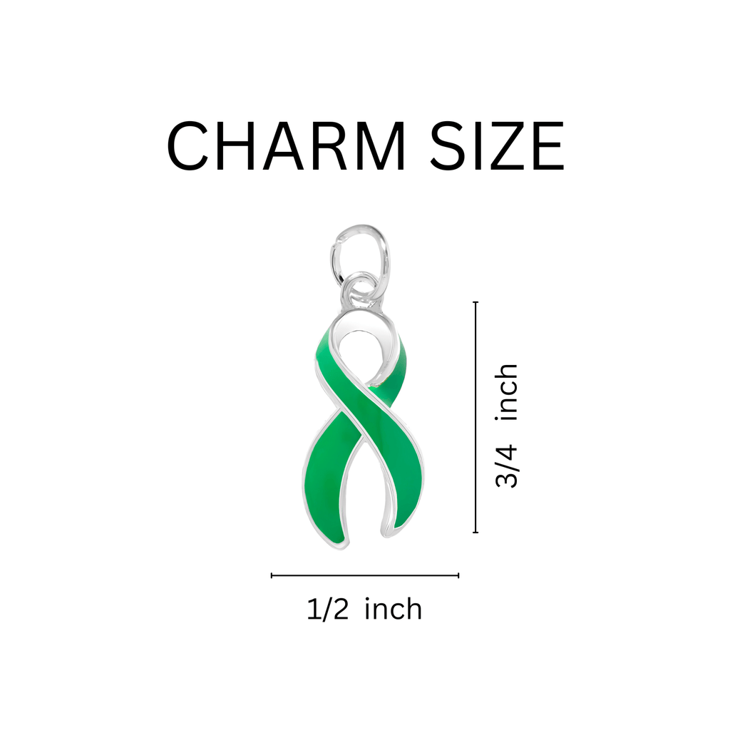 Rope Style Green Ribbon Awareness Bracelets The Awareness Company
