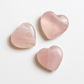 Rose Quartz Mini Hearts – Soft Pink Crystal (Per LB) KREATEUR MIAMI