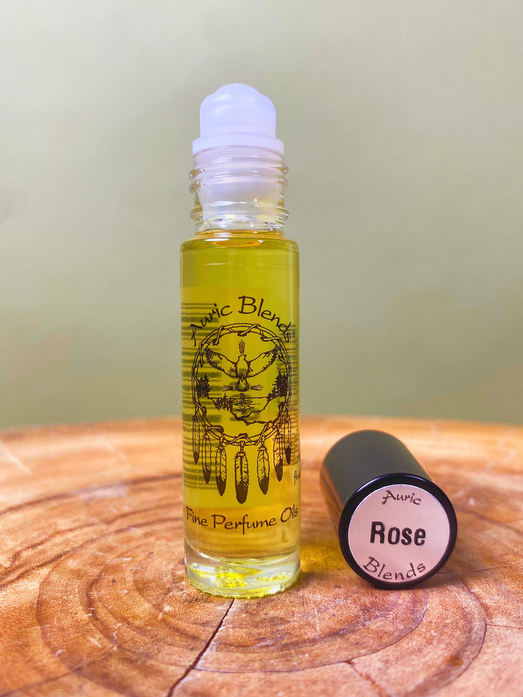 Rose Roll-on Perfume Oil | 0.33 fl oz Auric Blends