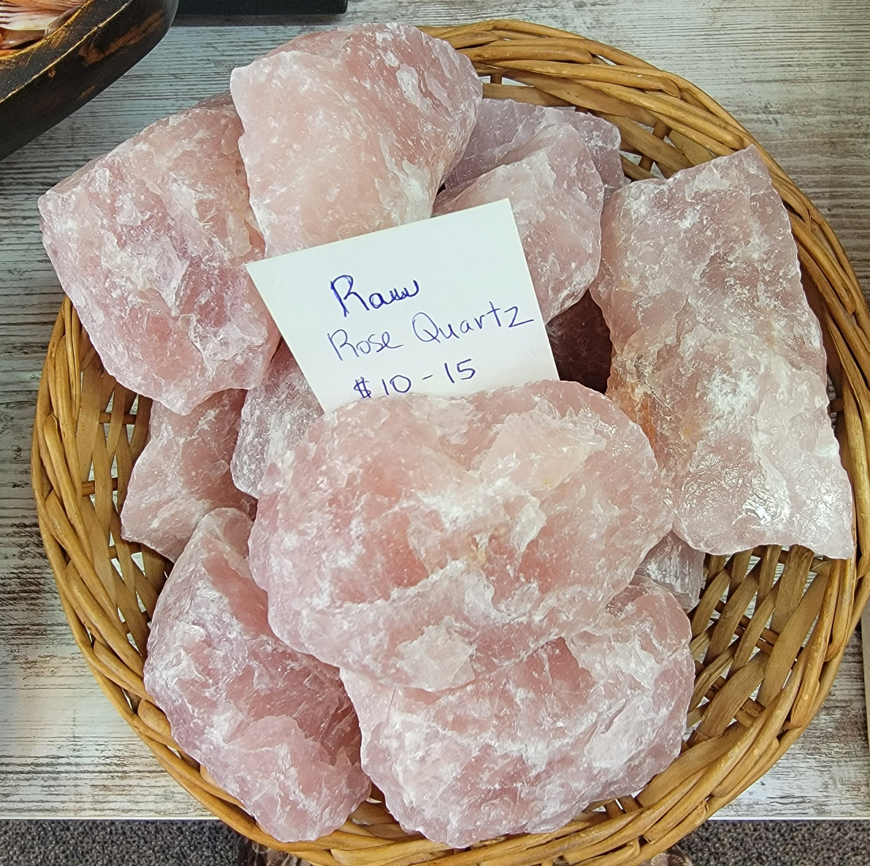 Rose Quartz Raw Crystal - Natural Pink Stone for Unconditional Love and Healing High Ho Gems and Crystals