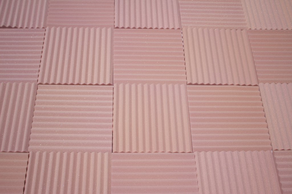 1 Inch Acoustic Foam Wedge Style Panels - 13 Color Options SoundAssured