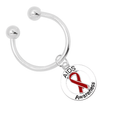 Round AIDS Awareness Key Chain The Awareness Company