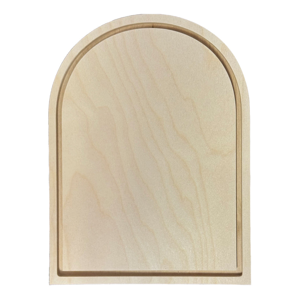 Trekell Gothic Rounded Arch Floater Panel - Wooden Painting Canvas +Frame Trekell Art Supplies