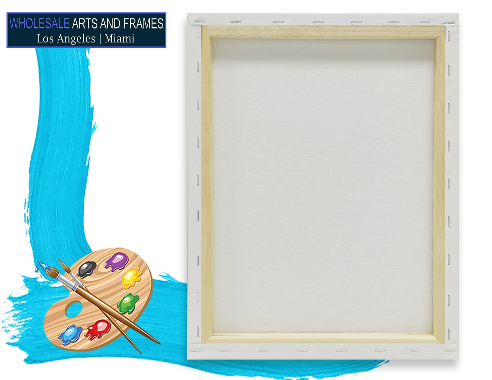 3/4" Stretched Artist Cotton Canvas 8x10 11x14 16x20 18x24 24x36 30x40+SALE NOW MindFreakArtistry