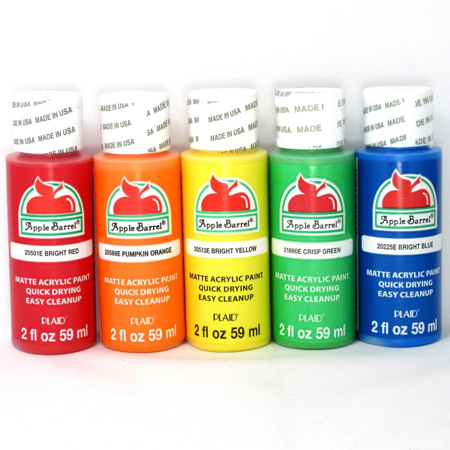 Apple Barrel Acrylic Paint Craft 2 oz Matte Pick Any Color Build Art Set MindFreakArtistry