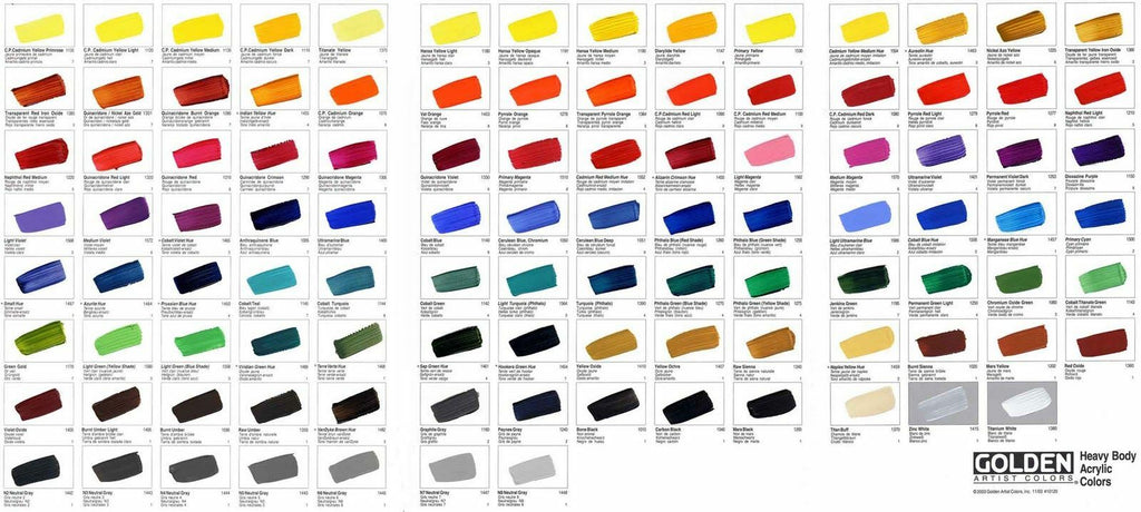 Golden Heavy Bodied Acrylic 2oz Paints Discounted & SALE - Flat Rate Shipping MindFreakArtistry