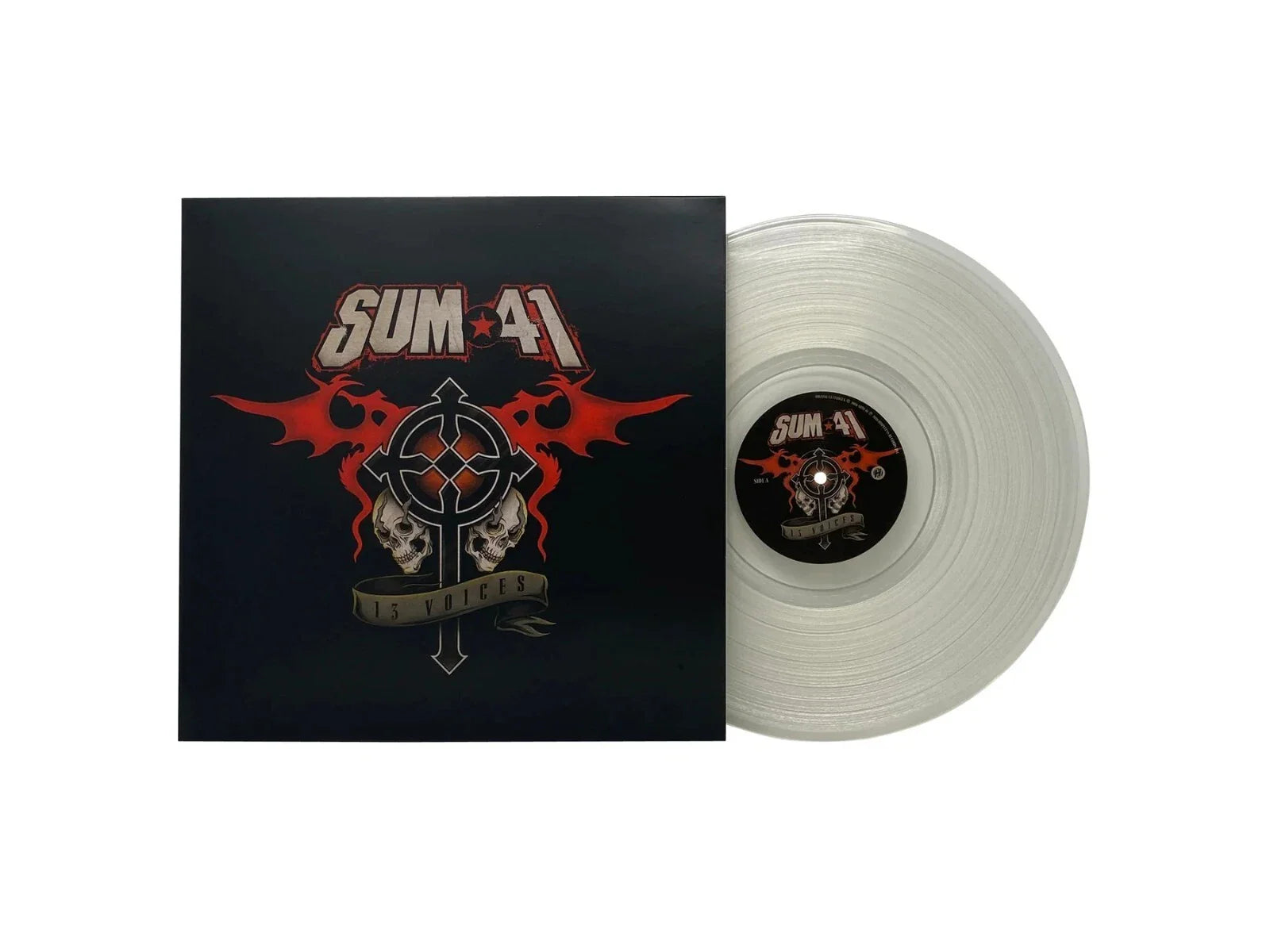 Sum 41 - 13 Voices (Limited Edition Clear Colored Vinyl)[New Without Shrink] Pale Blue Dot Records
