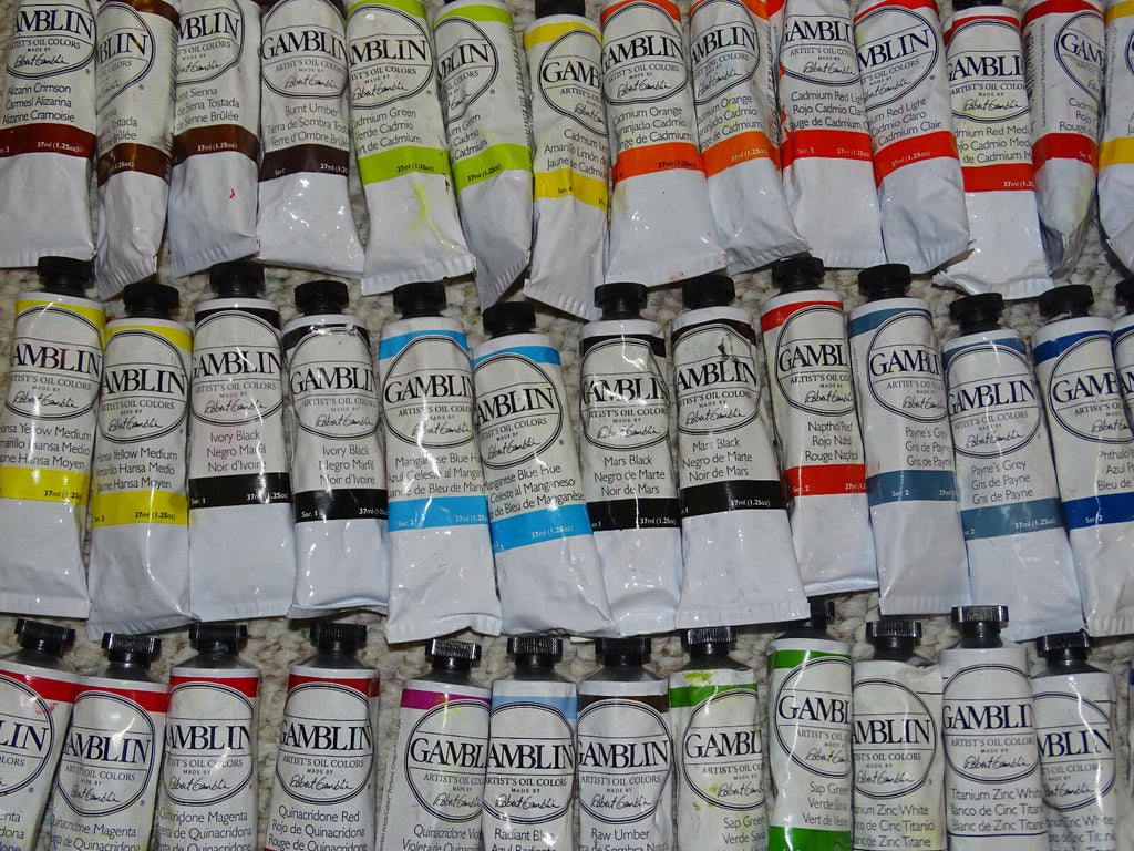 Gamblin Artists' oil colors, 37 ml tubes, various color options MindFreakArtistry