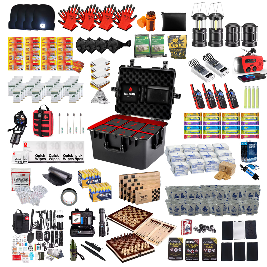 The Safe House Survival Kit | 72-Hour Family Emergency Kit Entropy Survival