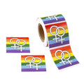 Same Sex Female Symbol Stickers (250 per Roll) The Awareness Company