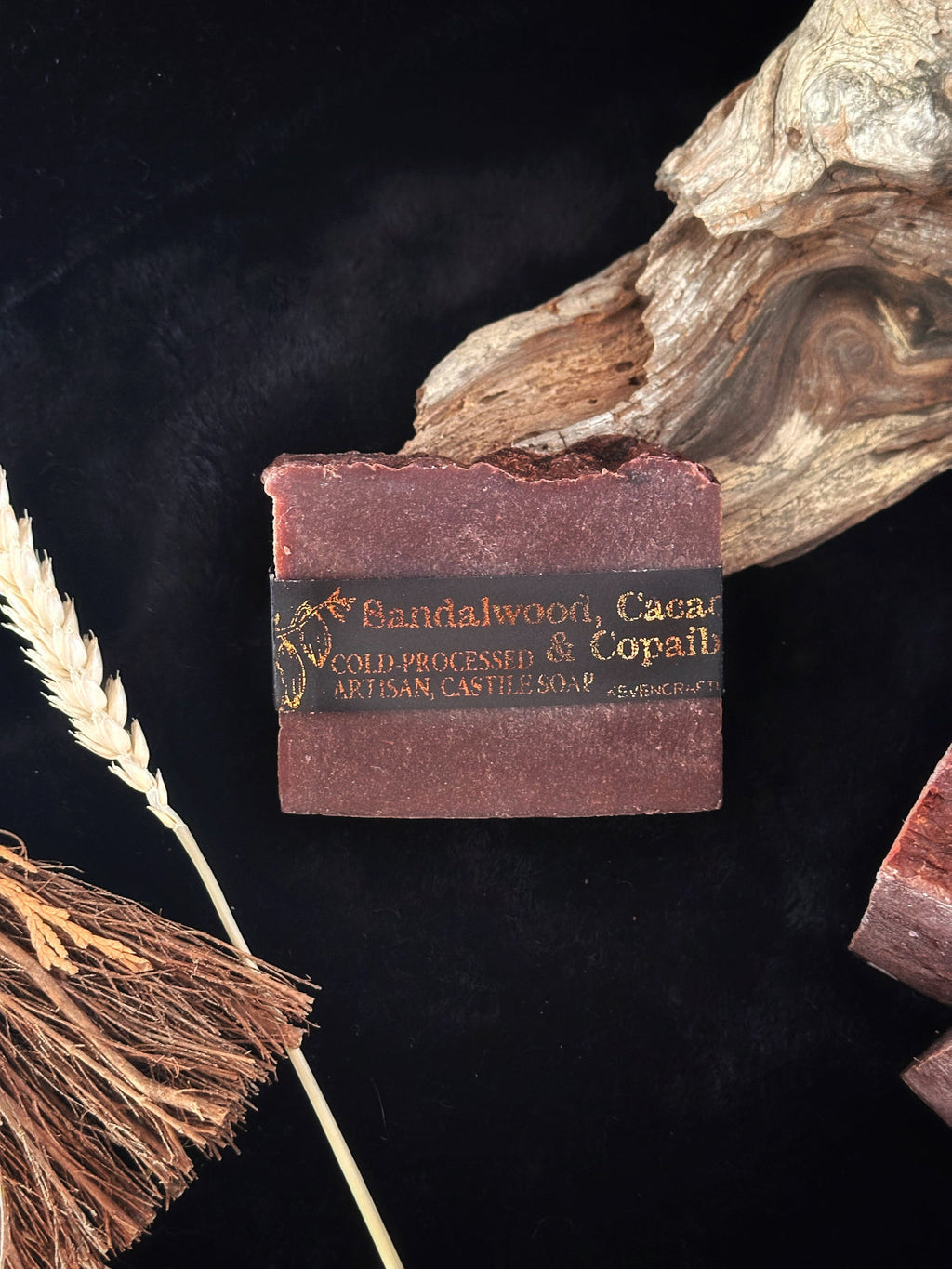 Sandalwood, Cacao & Copaiba - Artisan, Superfatted, Cold- Processed Castile Soap for the Face and Body Keven Craft Rituals