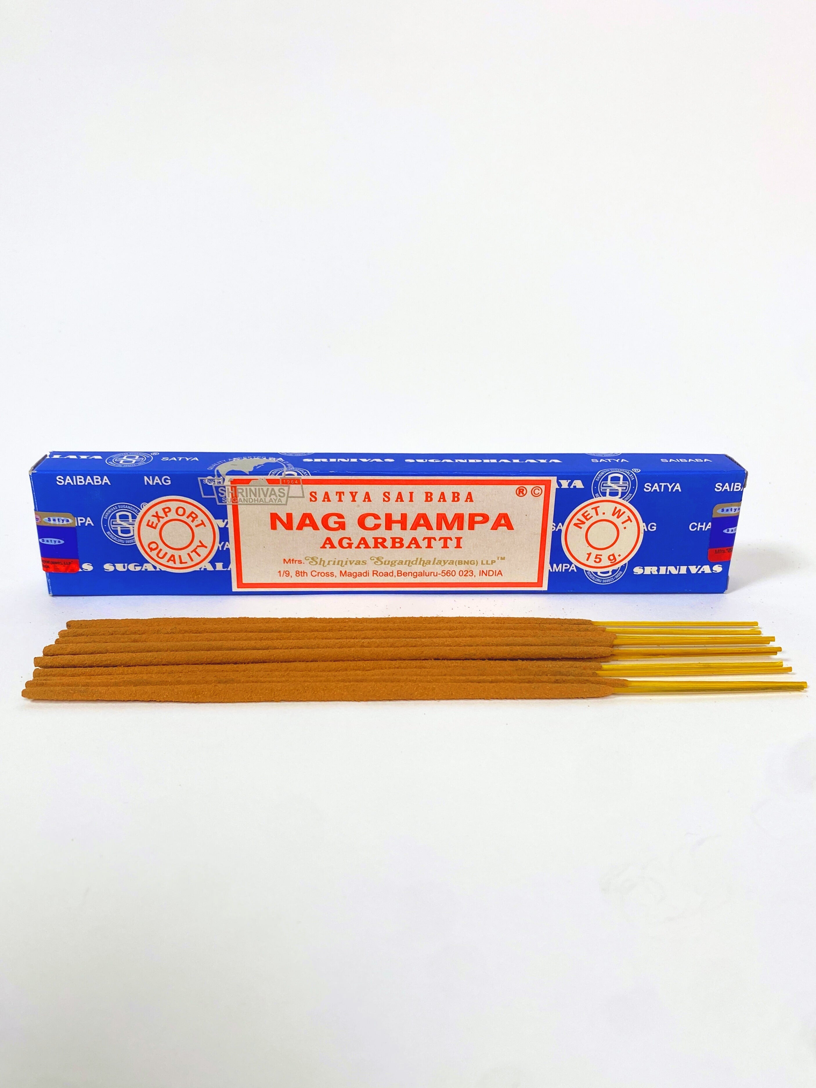 Satya Nag Champa Incense Auric Blends