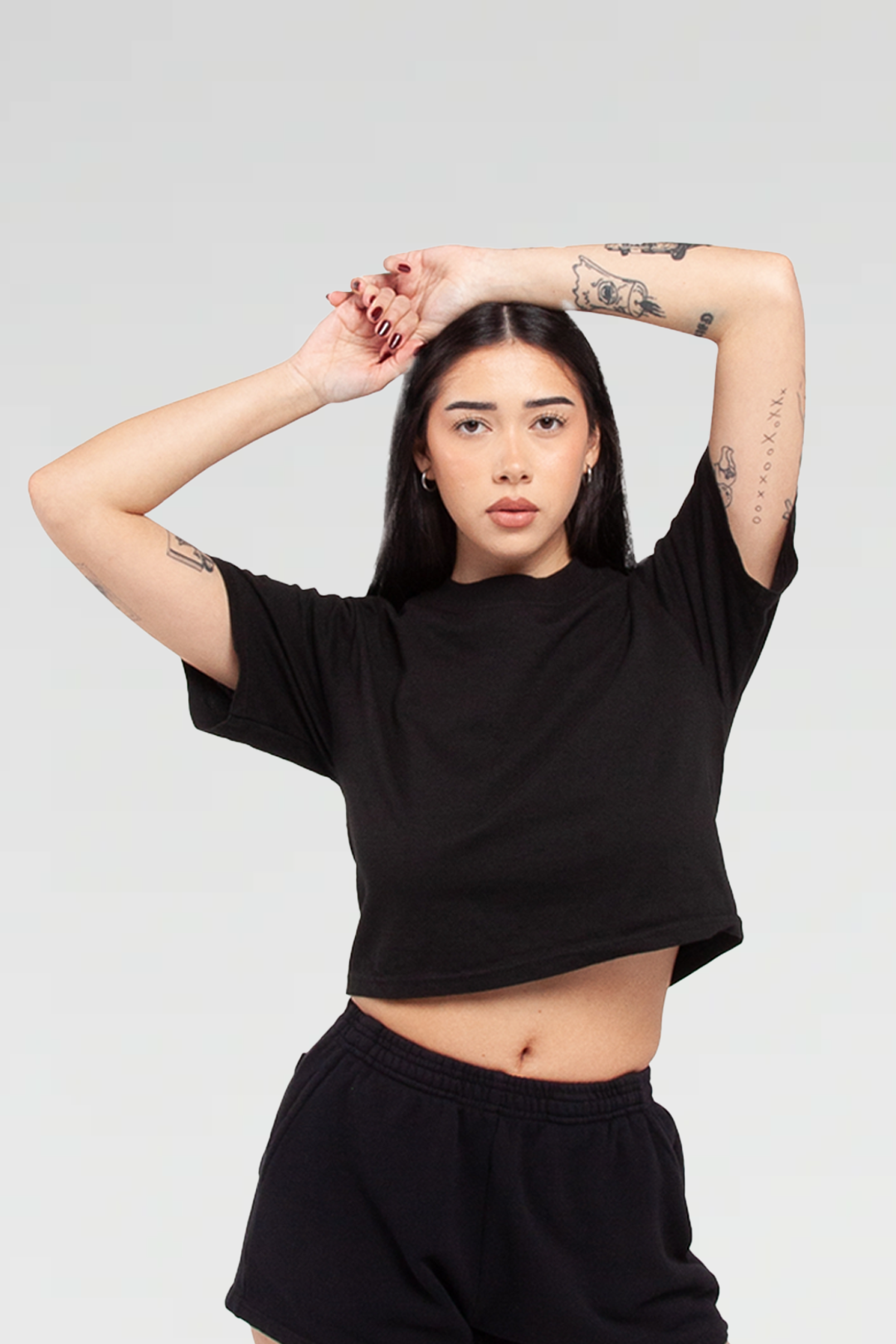 Shaka Wear Womens Garment Dye Crop Top Superline