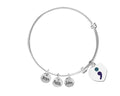 Semicolon Suicide Prevention Charm Retractable Bracelets The Awareness Company