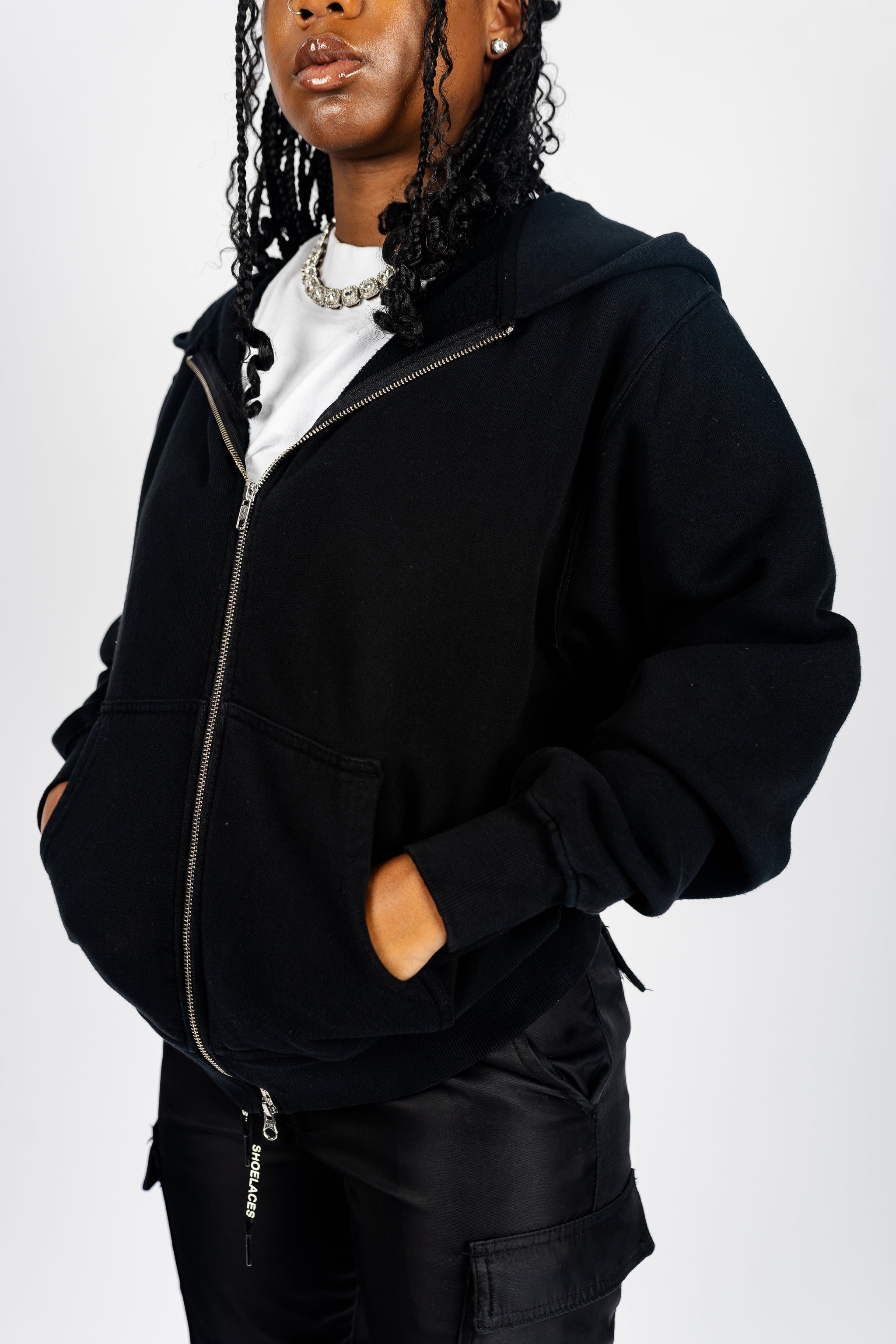 Garment Dye Zip Up Fleece Superline