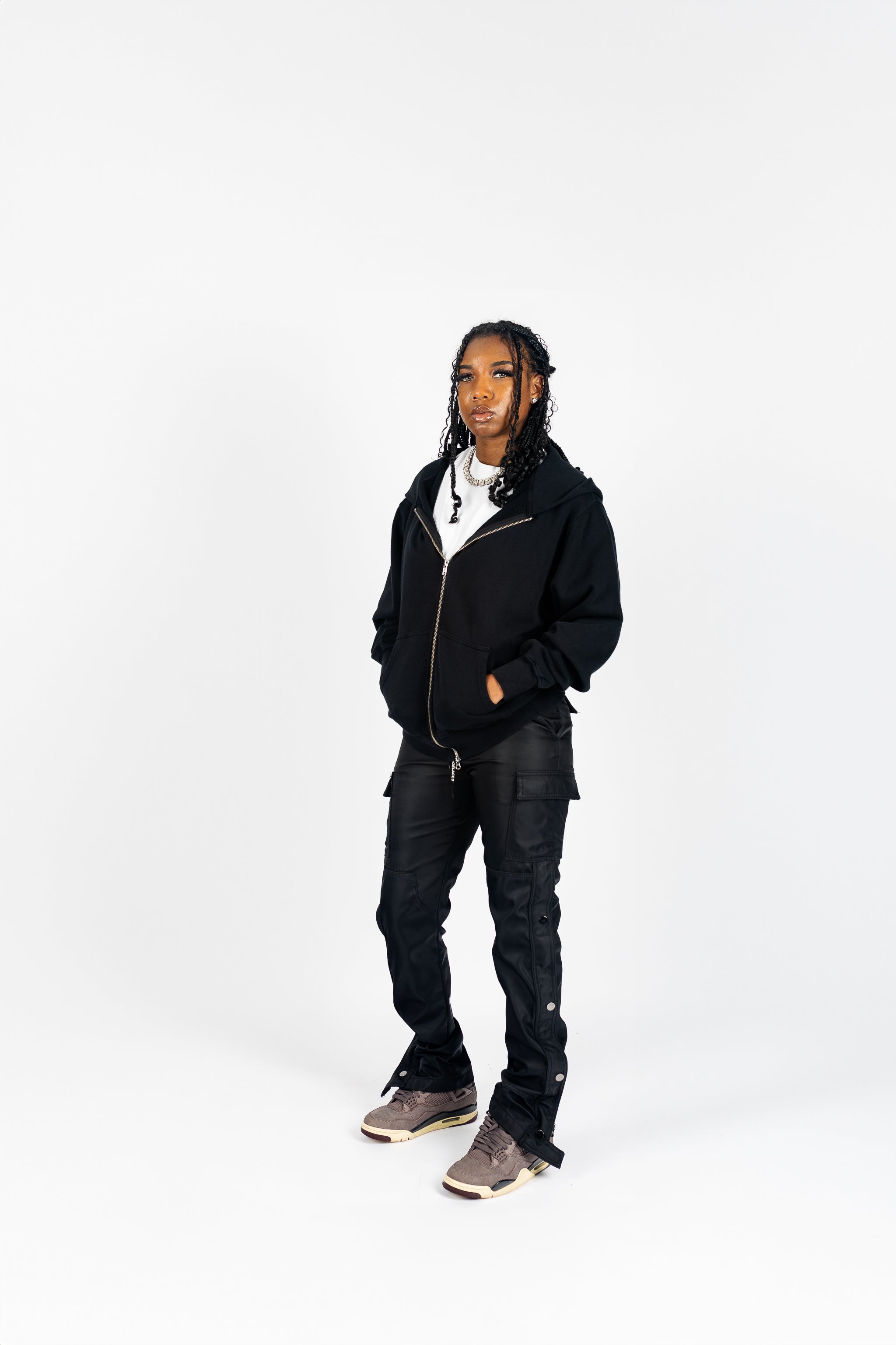 Garment Dye Zip Up Fleece Superline