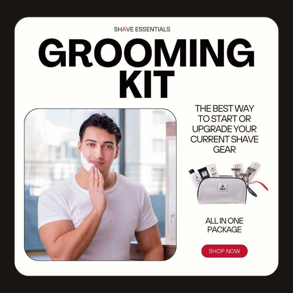 Complete Grooming Kit for Men | Shave Essentials Premium Set Shave Essentials