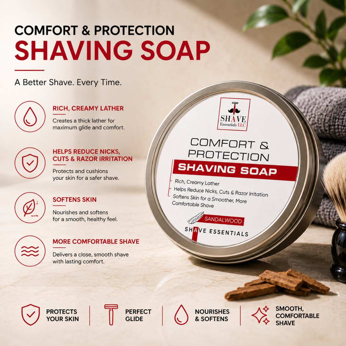 Shaving Soap Shave Essentials