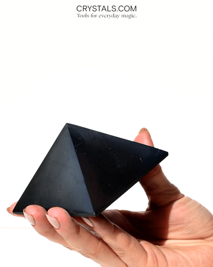Shungite Pyramid CRYSTALS.COM