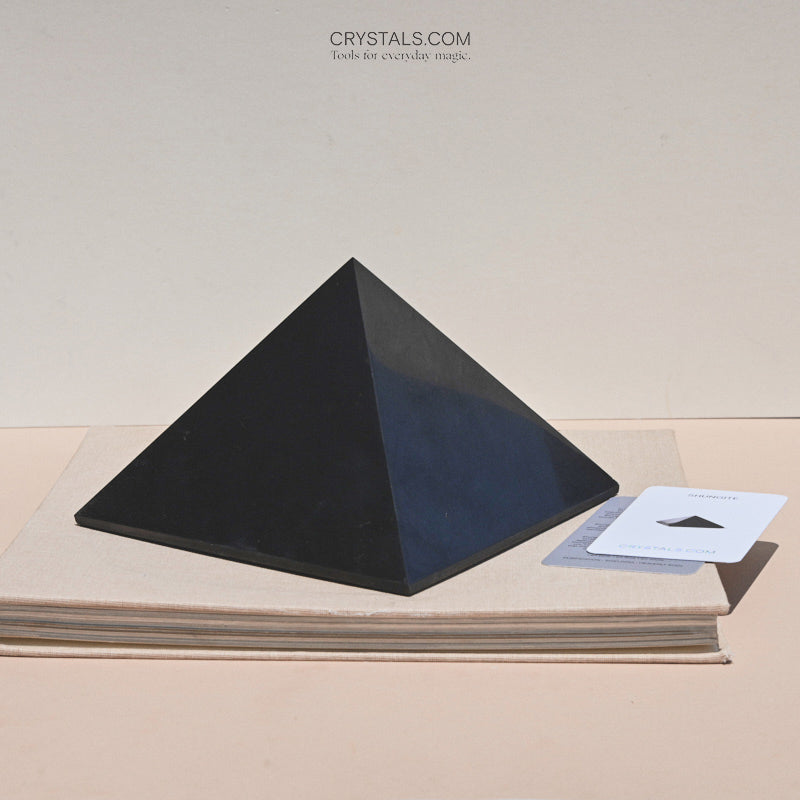 Shungite Pyramid CRYSTALS.COM