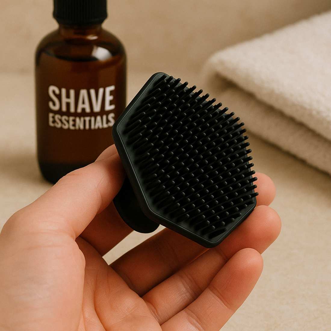 Silicone Face Scrubber Shave Essentials