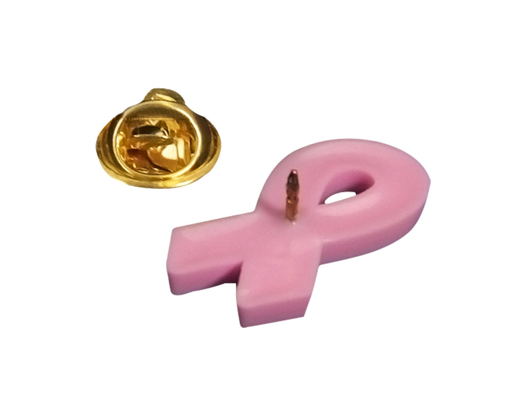 Silicone Pink Ribbon Pins The Awareness Company