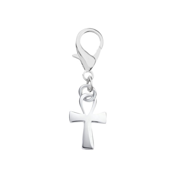 Silver Decorative Cross Religious Hanging Charms The Awareness Company