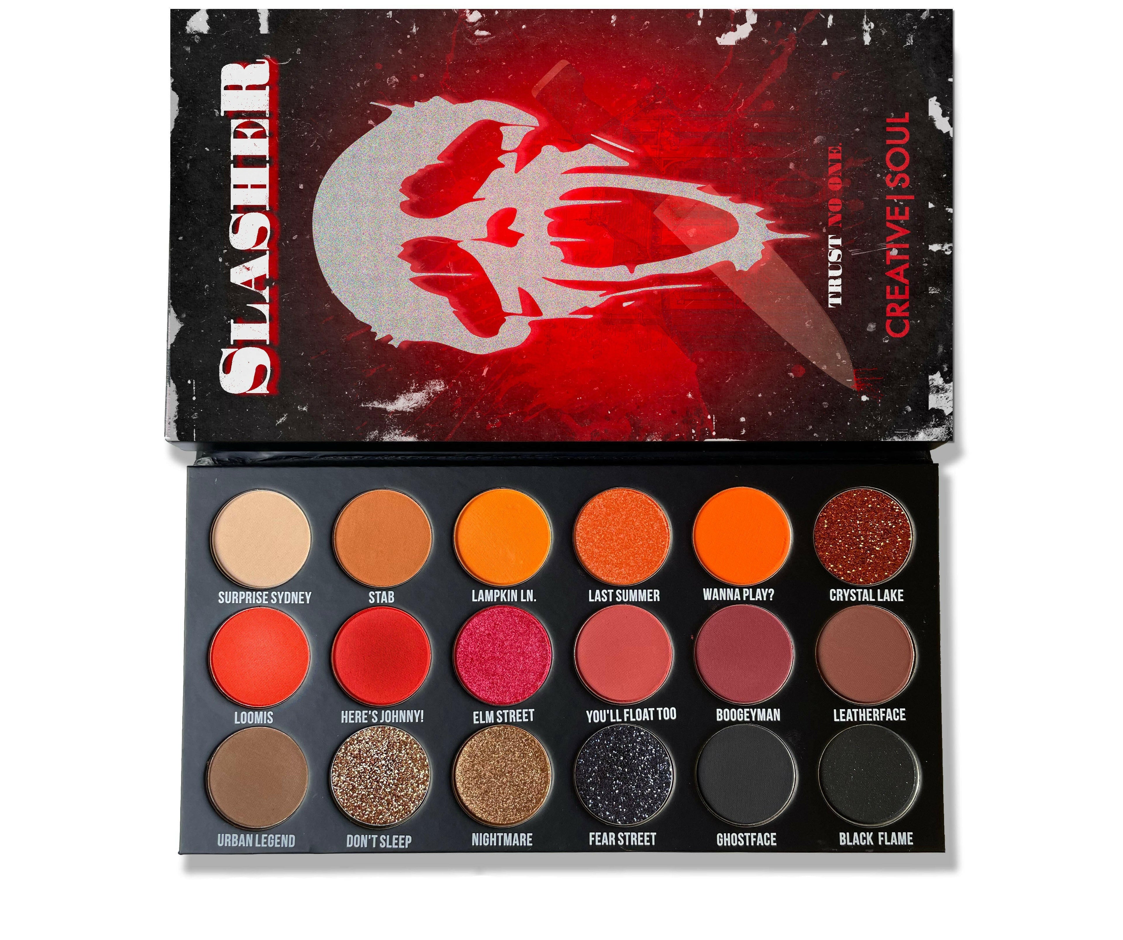 Slasher Eyeshadow Palette Creative Soul Cosmetics