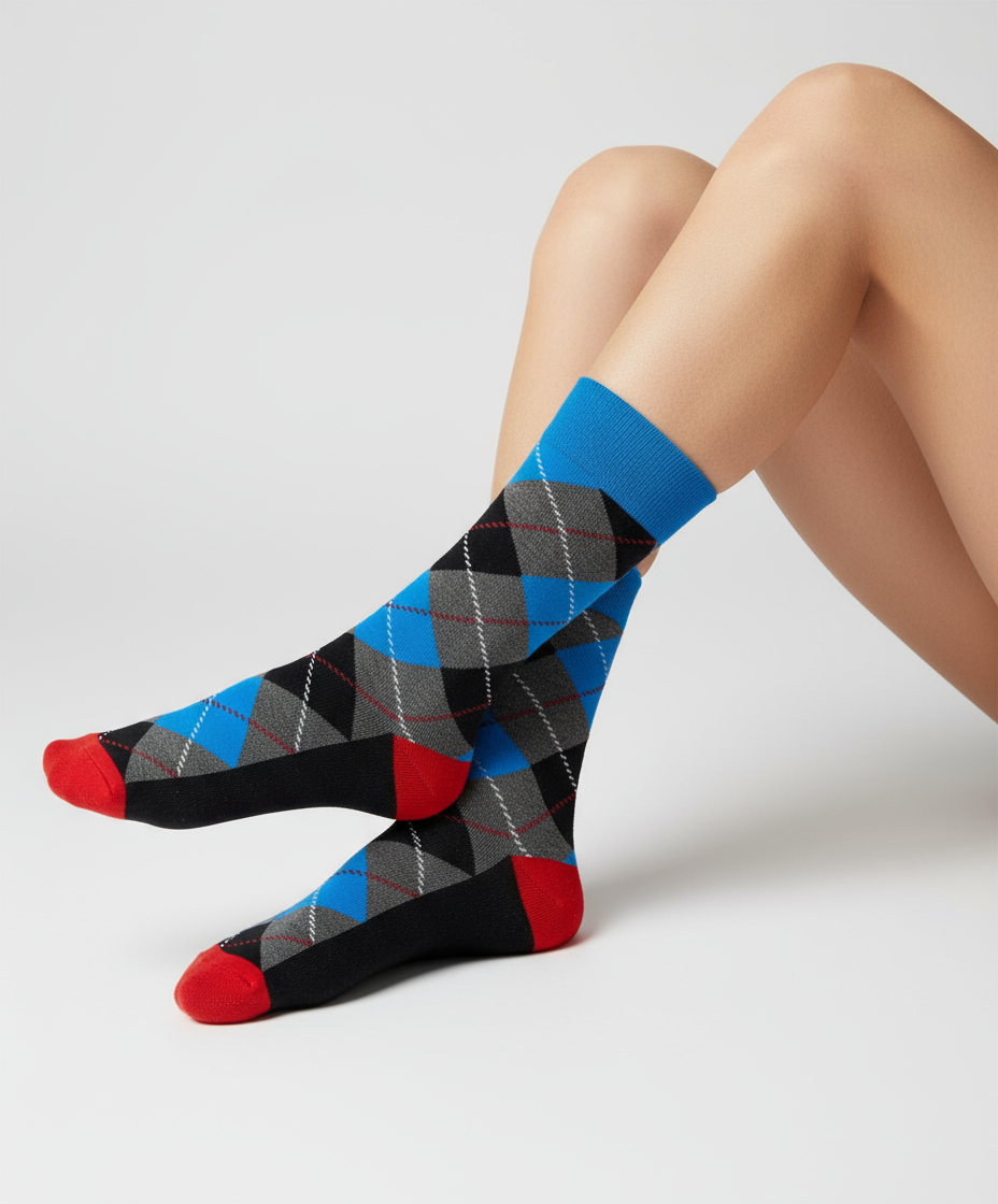 Slate Fusion Argyle ModSoles