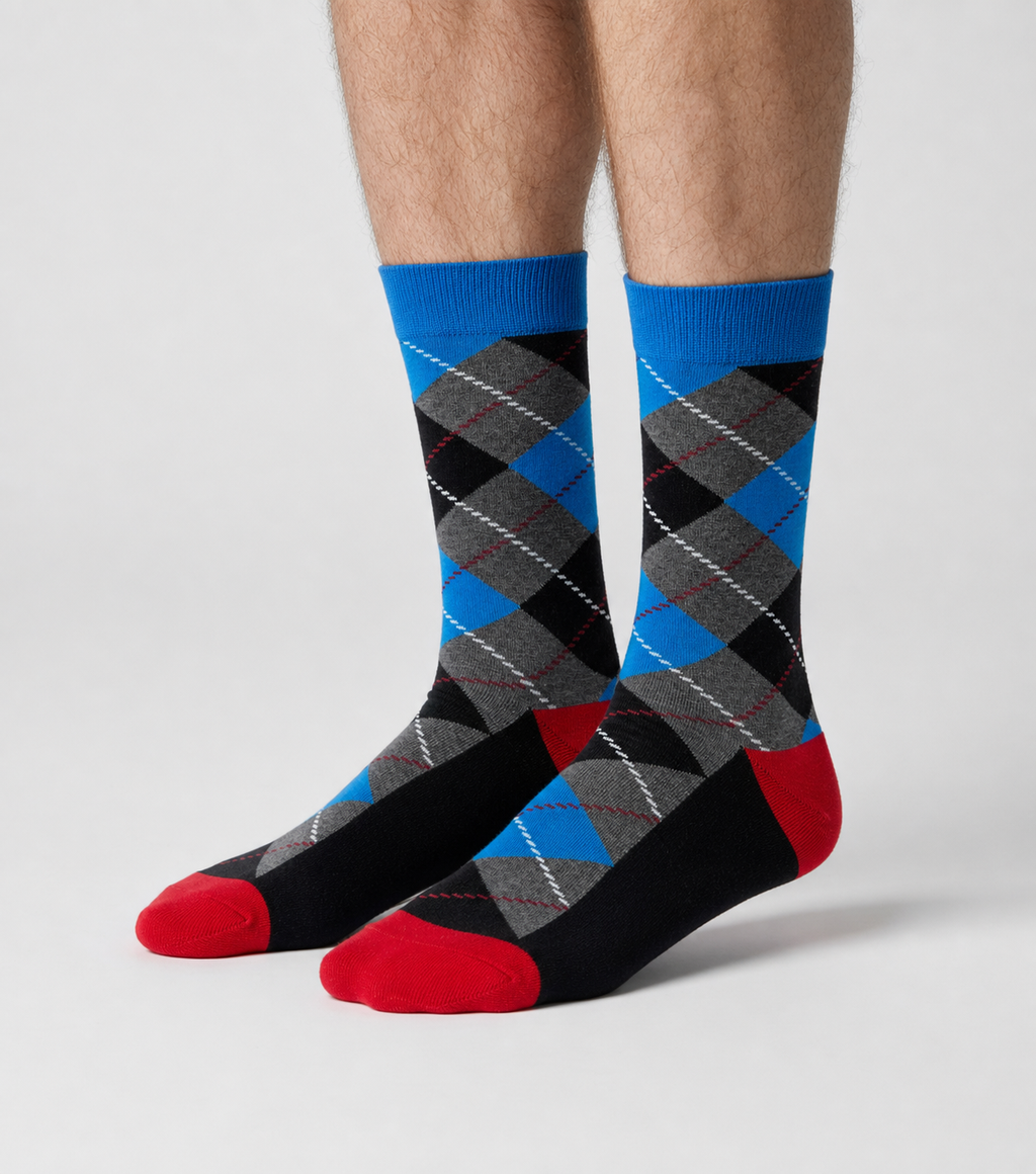 Slate Fusion Argyle ModSoles