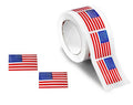 Small American Flag Stickers (250 per Roll) The Awareness Company