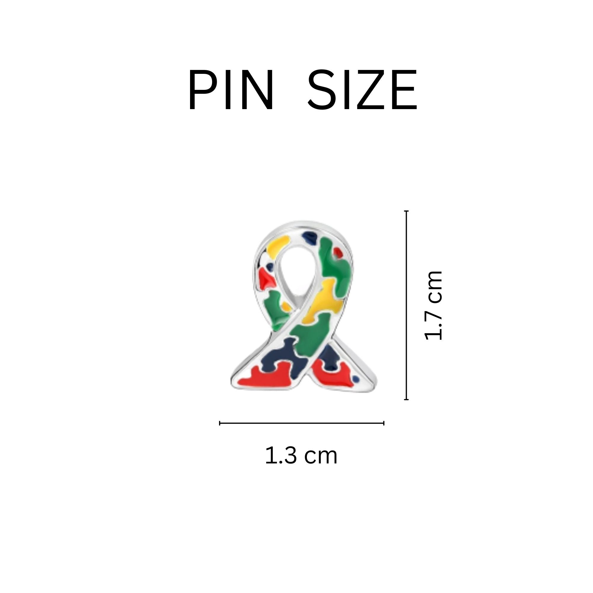 Small Autism Ribbon Lapel Pins The Awareness Company