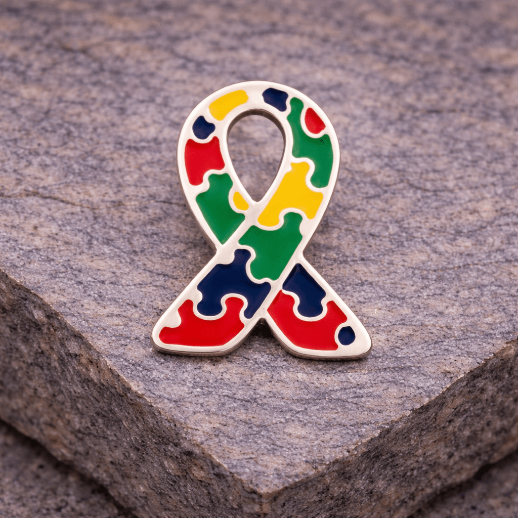 Small Autism Ribbon Lapel Pins The Awareness Company