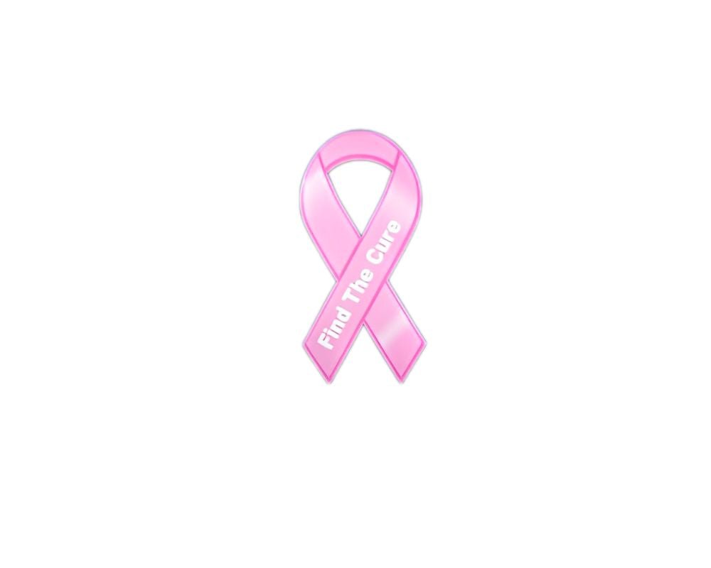 Small Pink Ribbon Cure Magnets The Awareness Company