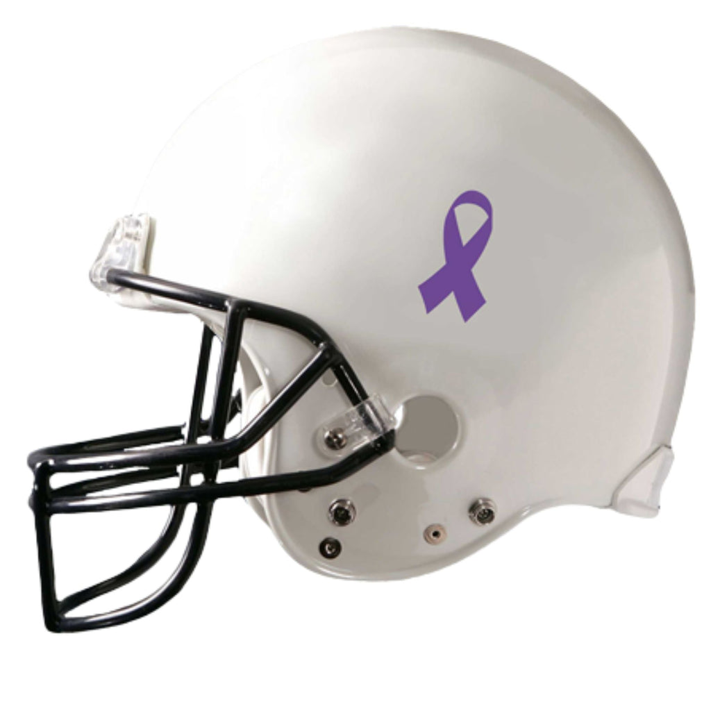 25 Pack Small Purple Ribbon Awareness Decals The Awareness Company