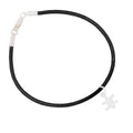 Small Puzzle Piece Autism Leather Cord Bracelets The Awareness Company