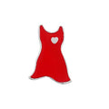 Small Red Dress Shaped Pins The Awareness Company