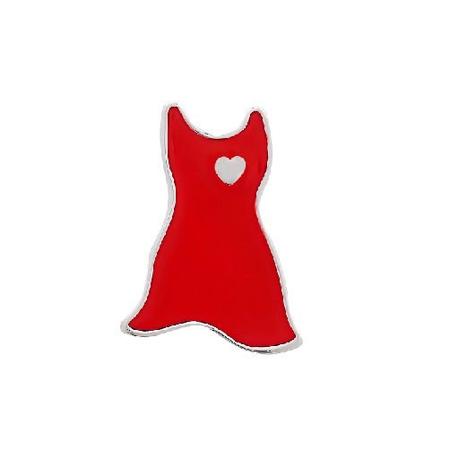 Small Red Dress Shaped Pins The Awareness Company