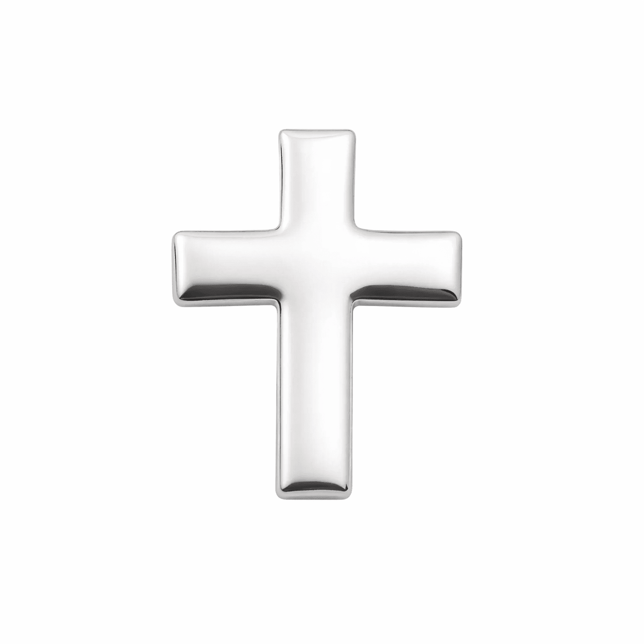 Small Silver Cross Lapel Pins The Awareness Company