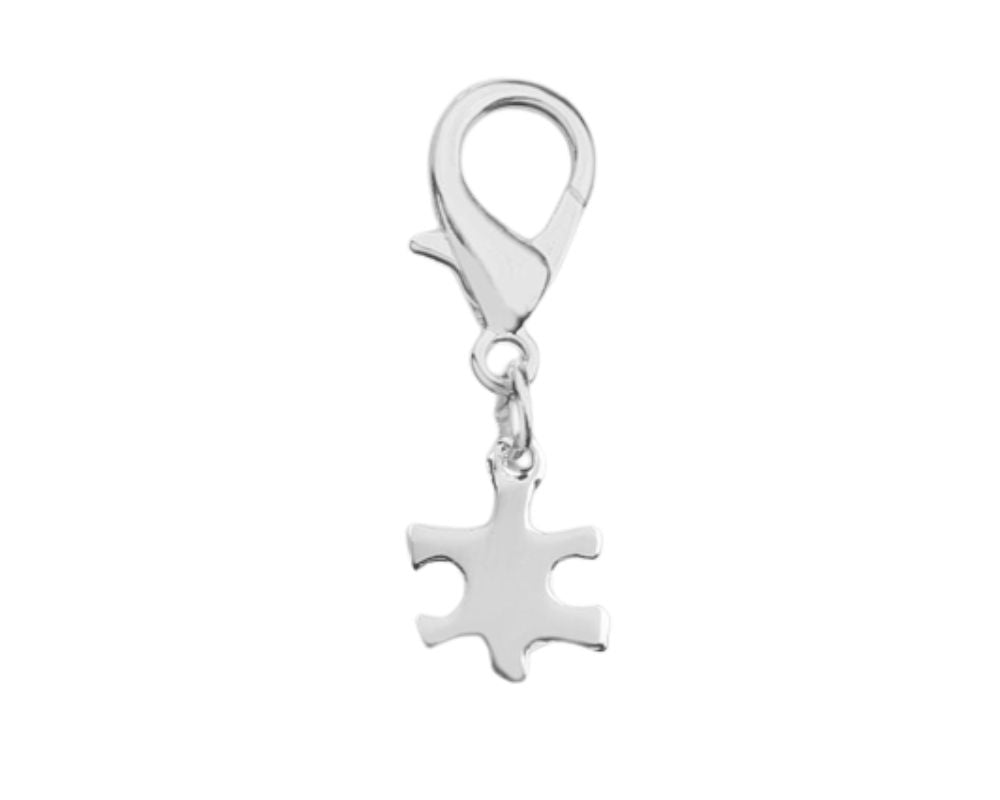 Small Size Puzzle Piece Autism Awareness Hanging Charms The Awareness Company
