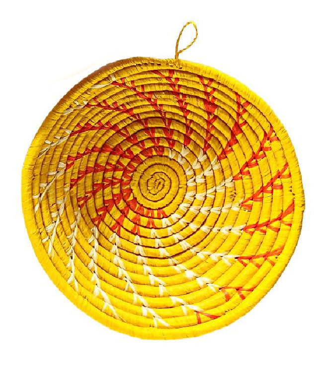Small Woven Raffia African Baskets {Multiple Colors} Reflektion Design