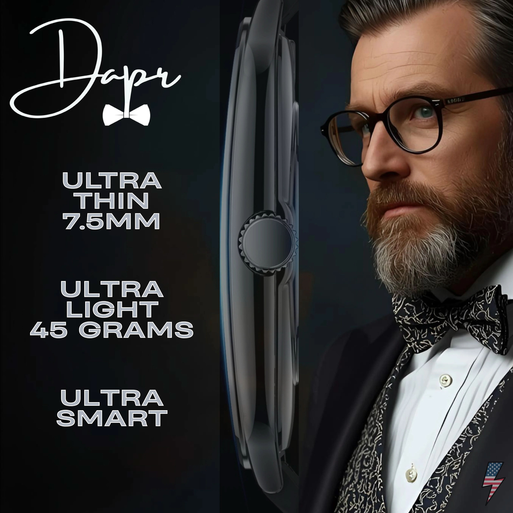 The Smartwatch for Men- Ultra Thin 7.5mm | Dapr Watches Dapr Watches