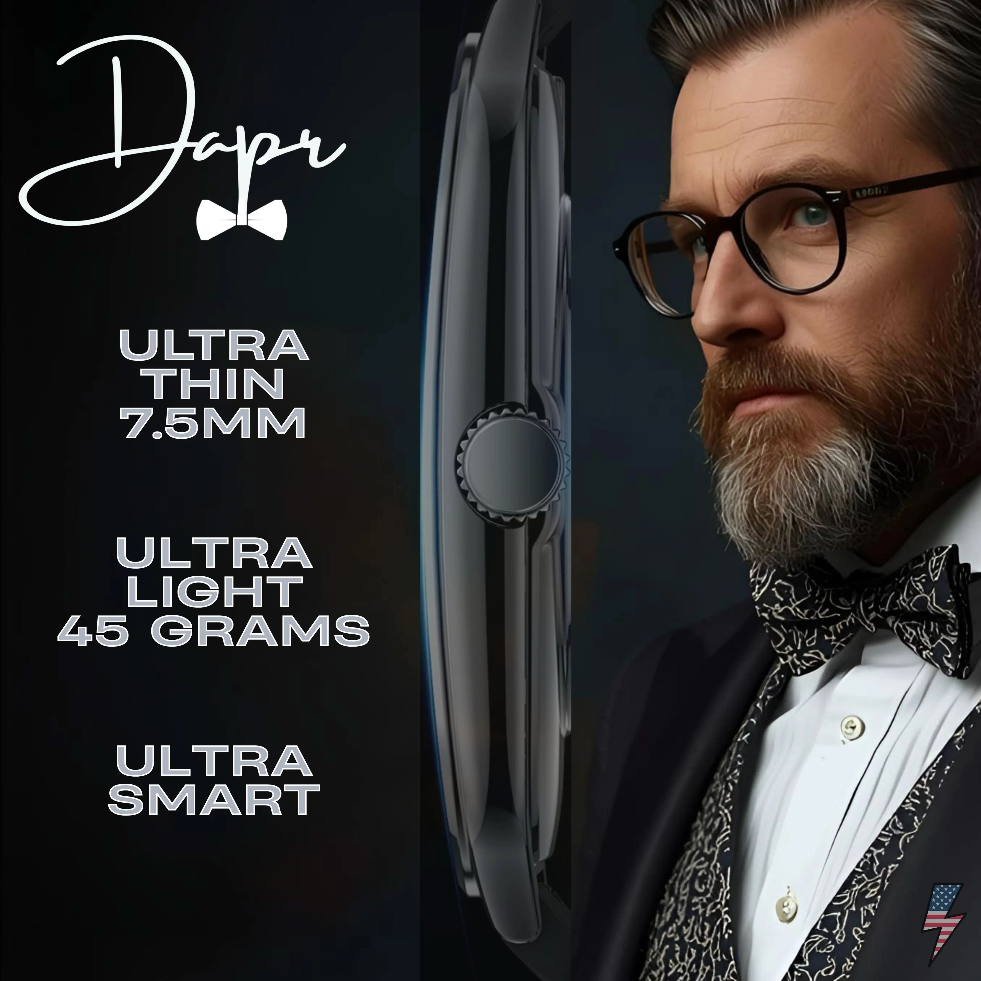 The Smartwatch for Men- Ultra Thin 7.5mm | Dapr Watches Dapr Watches