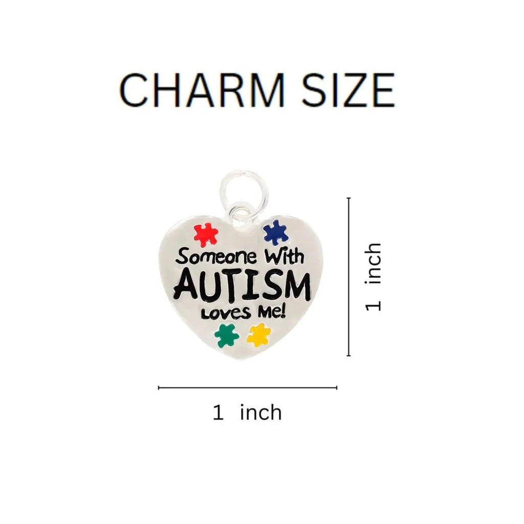 Someone Loves Me Autism Leather Cord Bracelets The Awareness Company