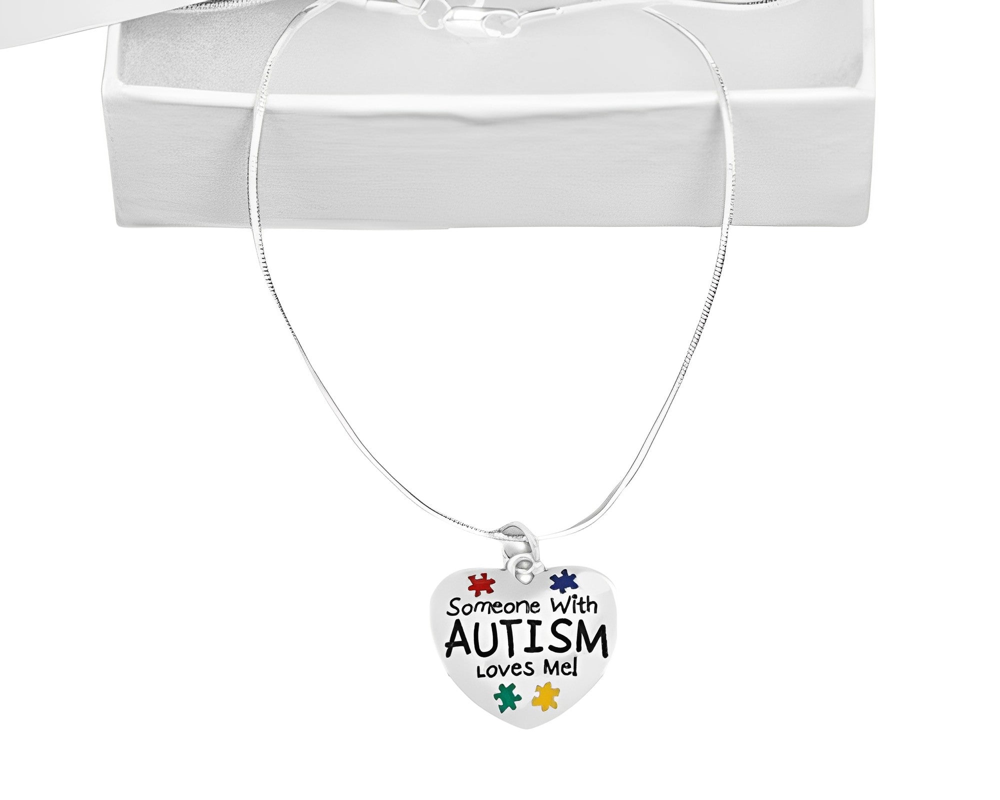 Someone Loves Me Autism Necklaces The Awareness Company