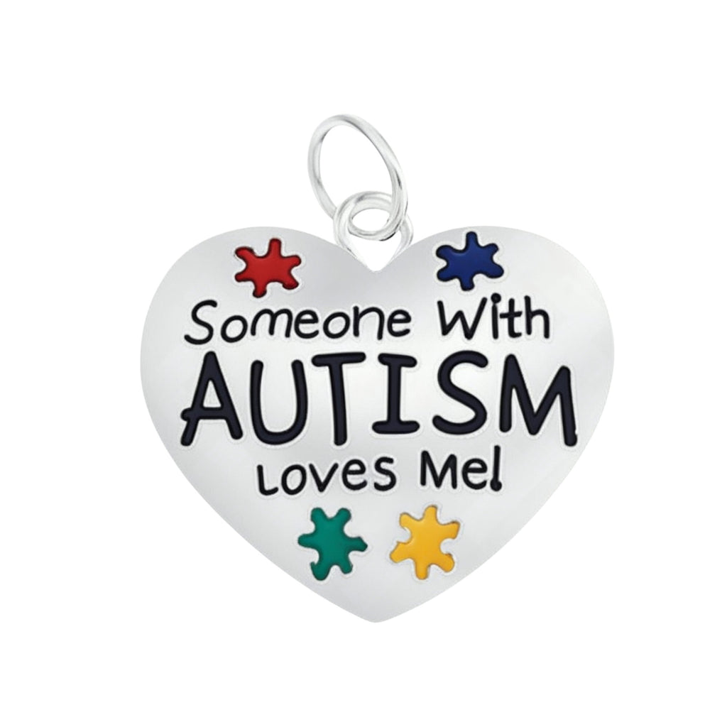 Someone With Autism Loves Me Charms The Awareness Company