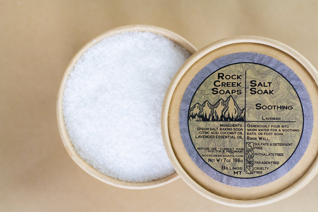 Soothing - Salt Soak Rock Creek Soaps
