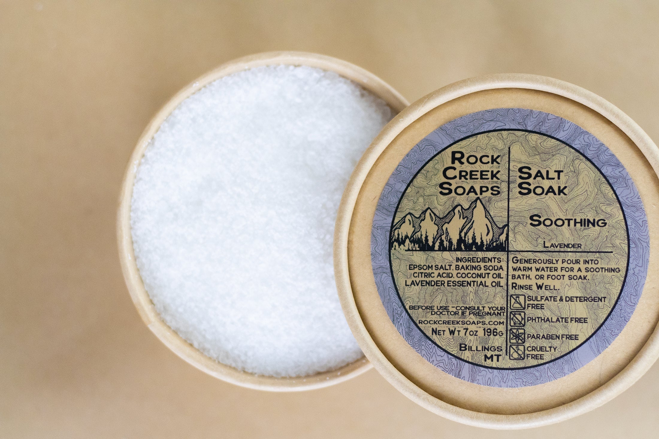 Soothing - Salt Soak Rock Creek Soaps