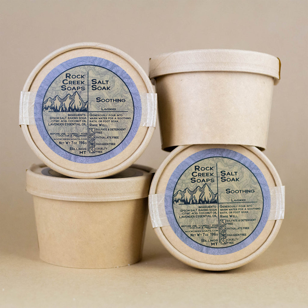 Soothing - Salt Soak Rock Creek Soaps