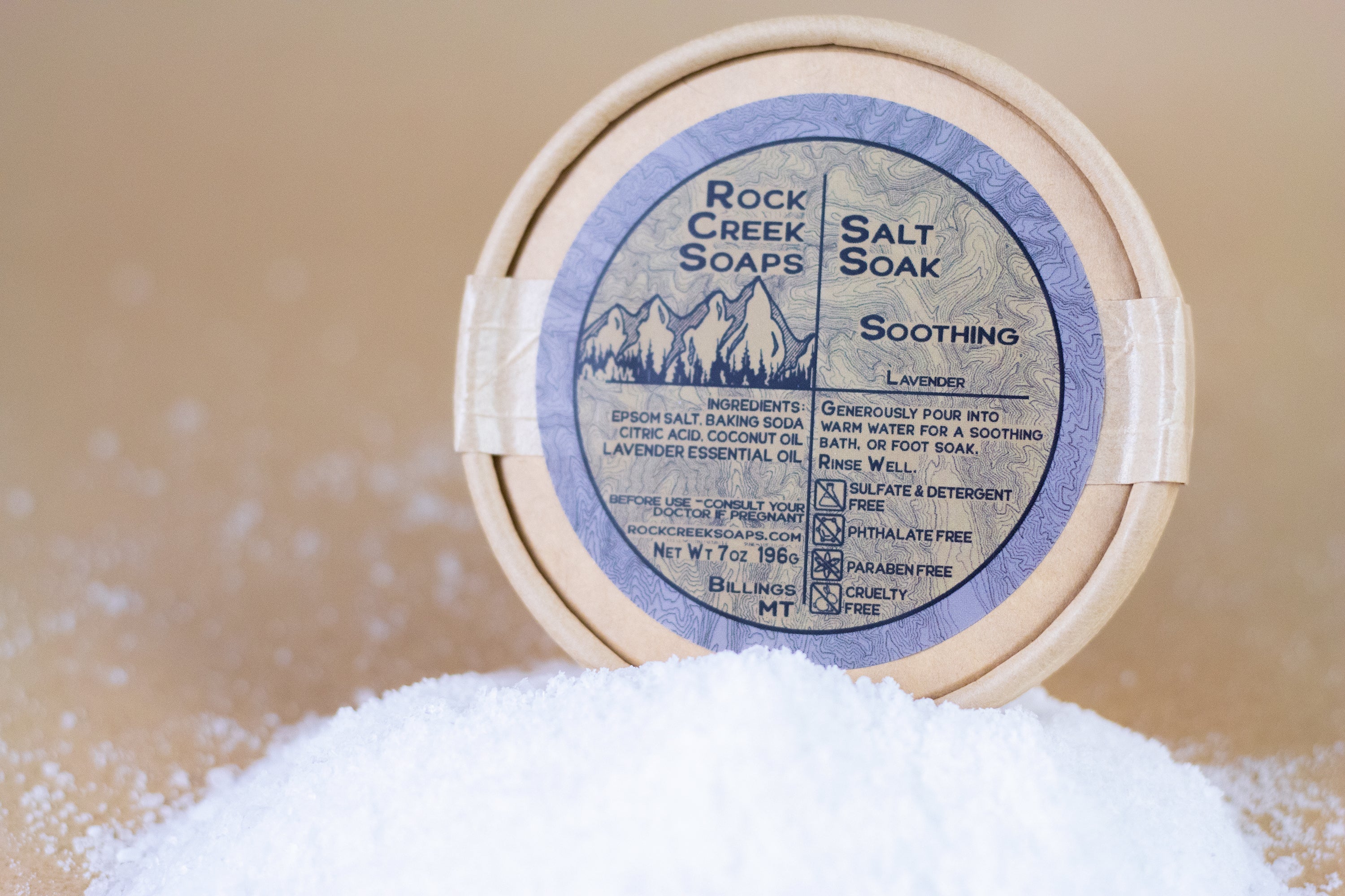Soothing - Salt Soak Rock Creek Soaps